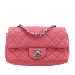 Chanel Mini Rectangular Classic Lambskin Single Flap